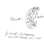 CARTER ELLIOTT: (1908-2012) American Composer. A.M.Q.S.