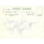 ENTERTAINMENT: Selection of signatures to the verso of colour postcard photographs of the