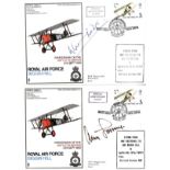 BATTLE OF BRITAIN: Two identical First Day Covers issued by the Royal Air Force and commemorating