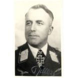 KELLER ALFRED: (1882-1974) German Luftwaffe General of World War II, Knight's Cross winner.