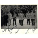 RUSSIAN COSMONAUTS: A vintage signed 6 x 5 photograph by six Russian Cosmonauts individually