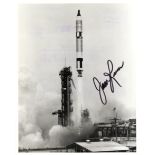 GEMINI ROCKET LAUNCHES: James Lovell (1928- ) American Astronaut, Pilot of Gemini VII.