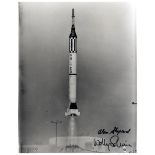 MERCURY-REDSTONE II: Signed 8 x 10 photograph by the Project Mercury astronauts Alan Shepard