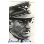 SCHORNER FERDINAND: (1892-1973) German Field Marshal of World War II,