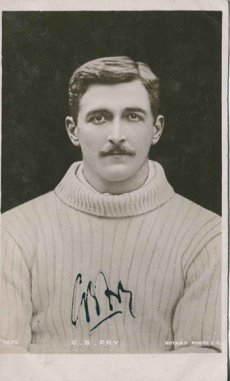 FRY C. B.: (1872-1956) English Cricketer & Sportsman.