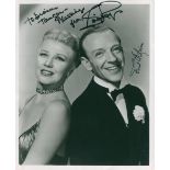 ASTAIRE & ROGERS: ASTAIRE FRED (1899-1987) American Actor & Dancer & ROGERS GINGER (1911-1995)