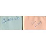 AUTOGRAPH ALBUM: An excellent autograph album containing over 65 signatures by various film stars