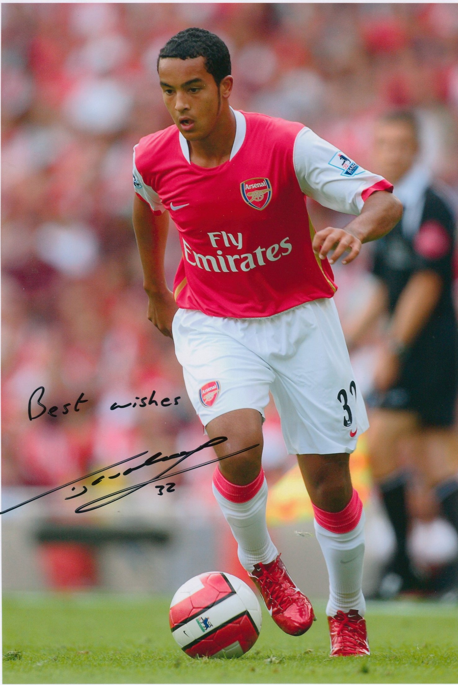 ARSENAL: Selection of signed colour 8 x 12 photographs and a few slightly smaller by various - Image 10 of 10