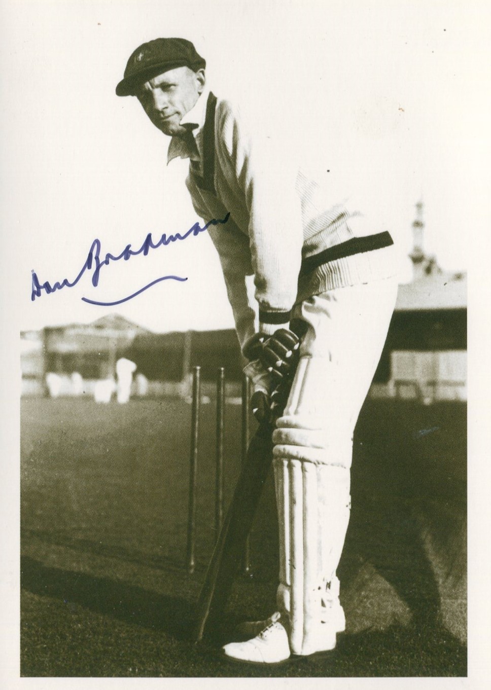 BRADMAN DON: (1908-2001) Australian Cricketer.