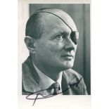 DAYAN MOSHE: (1915-1981) Israeli Military Leader and Politician. Signed 3.