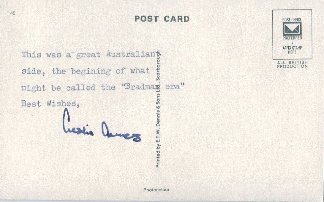 BRADMAN DON: (1908-2001) Australian Cricketer. - Image 2 of 3