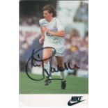 FOOTBALL: Selection of signed postcard photographs and slightly larger by various footballers
