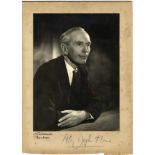 BRITISH PRIME MINISTERS: Selection of signed 6.5 x 9.