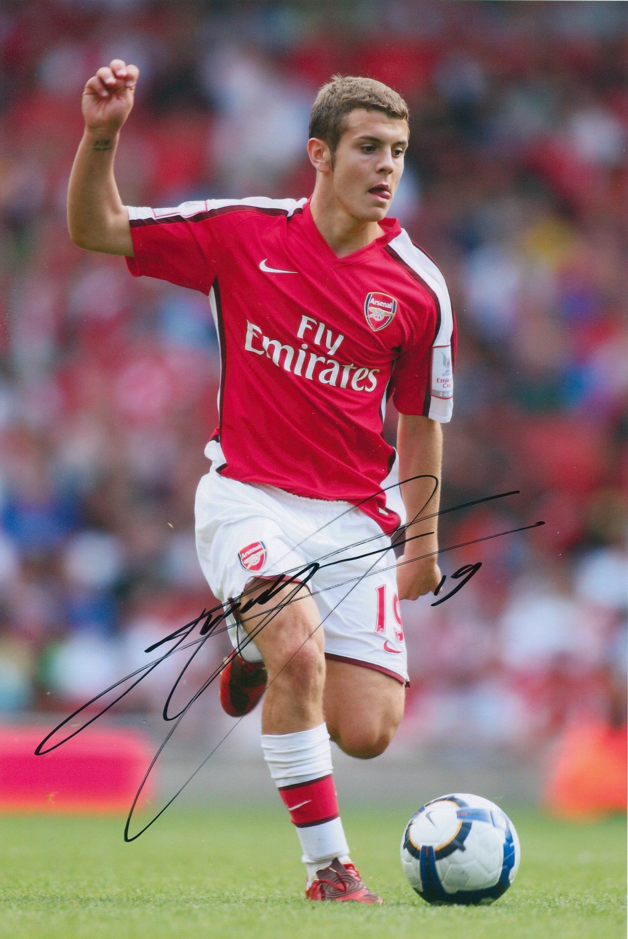 ARSENAL: Selection of signed colour 8 x 12 photographs and a few slightly smaller by various - Image 4 of 10