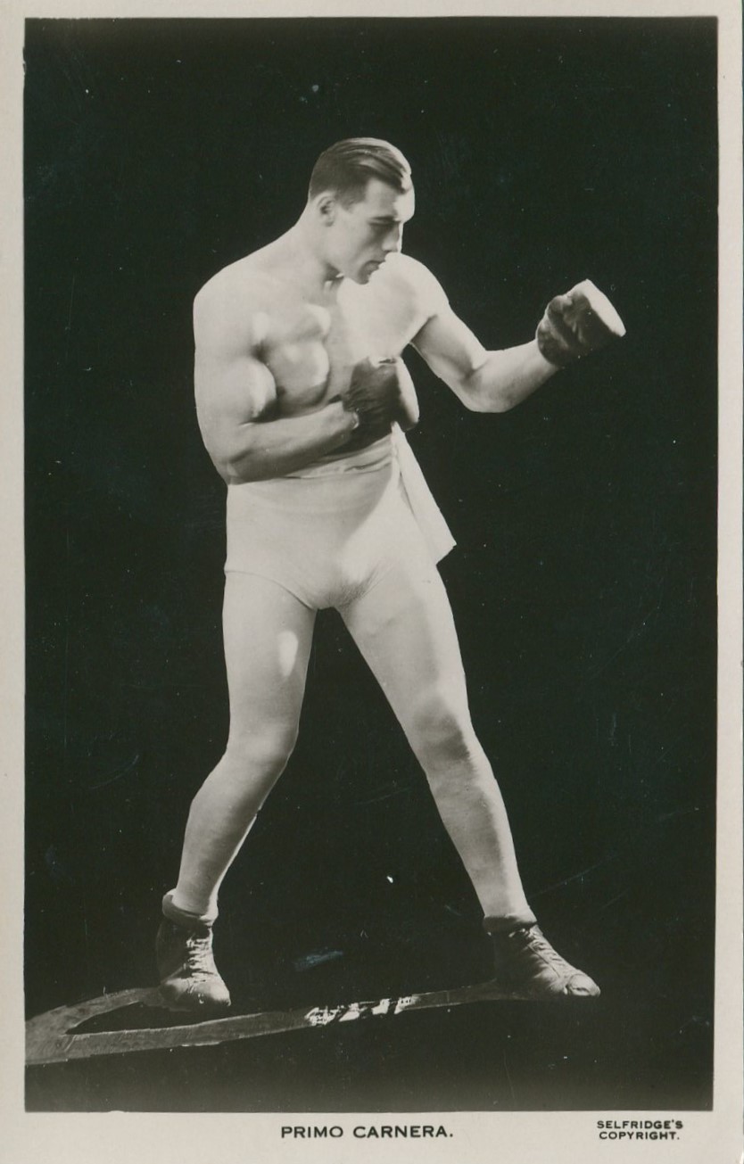 CARNERA PRIMO: (1906-1967) Italian Boxer, World Heavyweight Champion 1933-34.