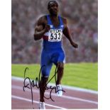 SPORT: Miscellaneous selection of signed pieces, cards,