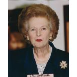 THATCHER MARGARET: (1925-2013) British Prime Minister 1979-90.