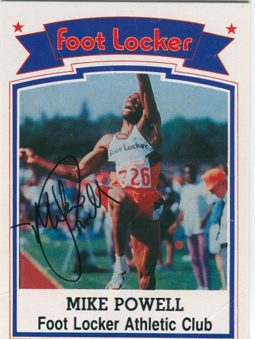 ATHLETICS: Selection of signed pieces, cards, signed colour 8 x 10 photographs etc. - Image 9 of 9