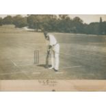 GRACE W. G.: (1848-1915) English Cricketer.