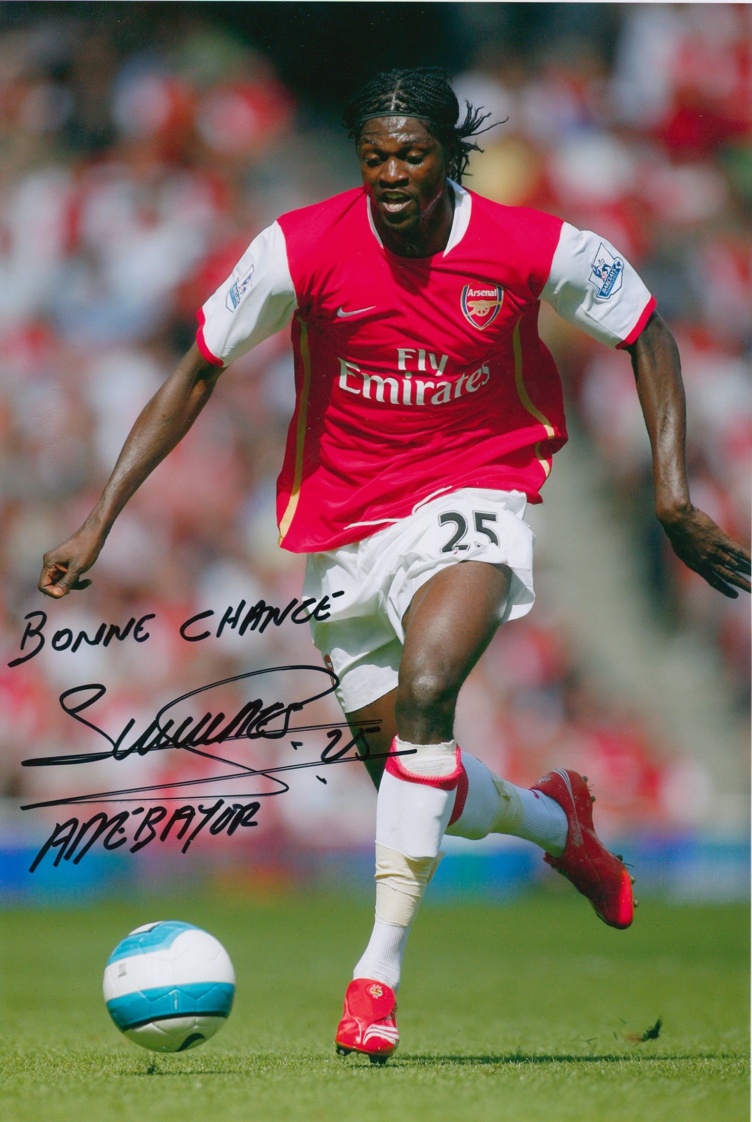 ARSENAL: Selection of signed colour 8 x 12 photographs and a few slightly smaller by various - Image 6 of 10