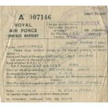 [BURNS STEPHEN]: (1921-1943) British Flight Sergeant,