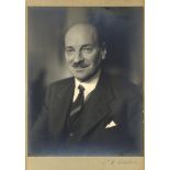 ATTLEE CLEMENT: (1883-1967) British Prime Minister 1945-51.