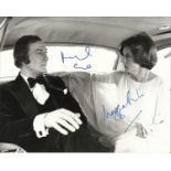 CALIFORNIA SUITE: Signed 10 x 8 photograph by both Oscar winning actors Michael Caine (Sidney