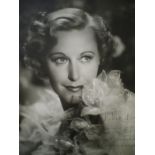 MOORE GRACE: (1898-1947) American Actress & Soprano, an Academy Award nominee.