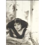 BARA THEDA: (1885-1955) American Actress of the Silent screen. Vintage signed and inscribed 10.
