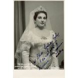CALLAS MARIA: (1923-1977) American-born Greek Soprano.