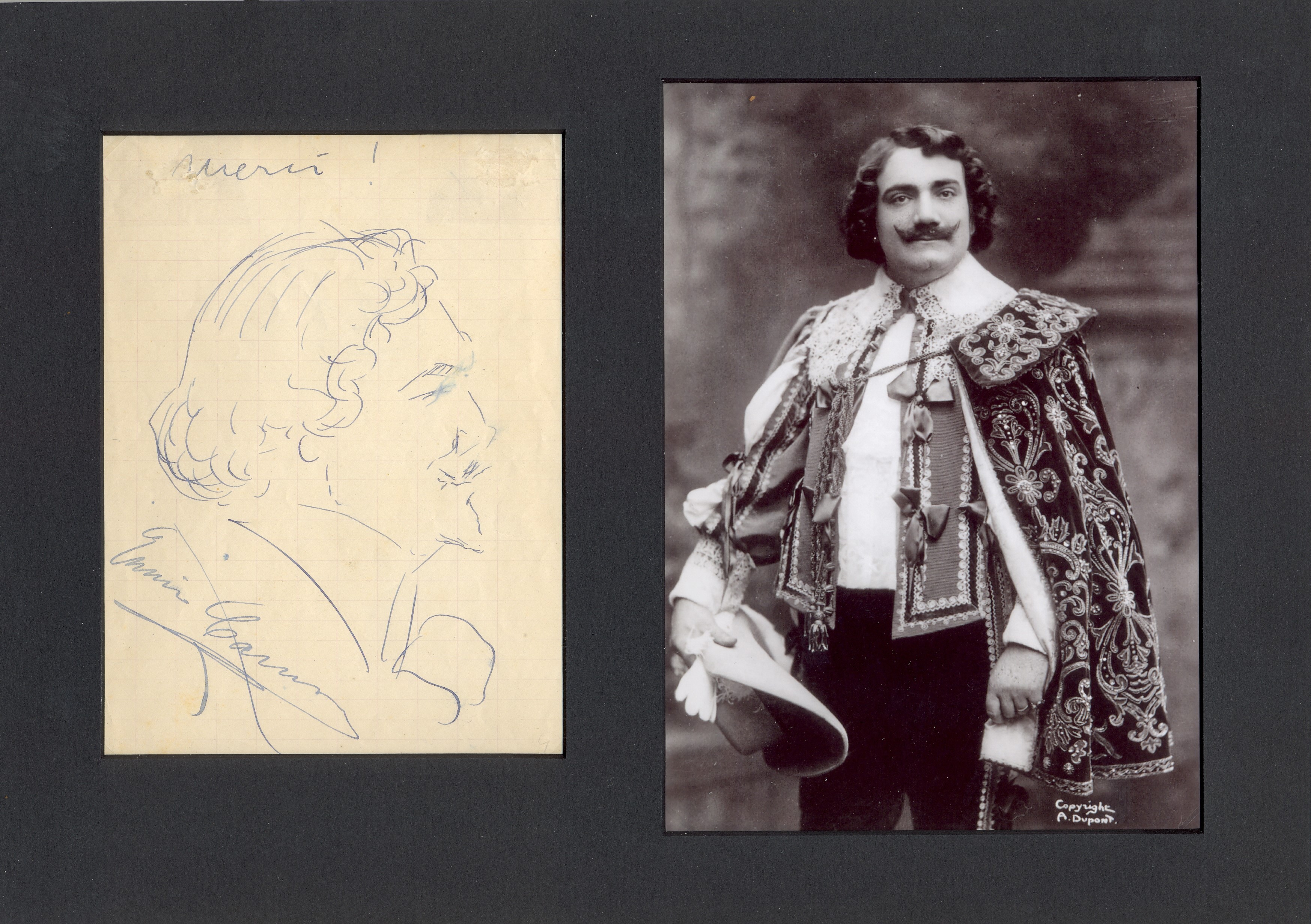 CARUSO ENRICO: (1873-1921) Italian Tenor. - Image 2 of 2