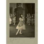 FONTEYN MARGOT: (1919-1991) English Ballet Dancer. A rare and early signed 4 x 5.