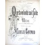GOUNOD CHARLES: (1818-1893) French Composer.