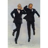 MORECAMBE & WISE: MORECAMBE ERIC (1926-1984) & WISE ERNIE (1925-1999) British Comedians.