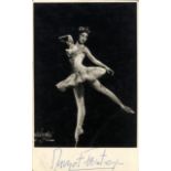 BALLET: Selection of vintage signed postcard photographs and a few slightly larger by various