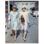 SOME LIKE IT HOT: Signed colour 8 x 10 photograph by both Tony Curtis (Josephine) and Jack Lemmon