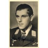 SCHRAMM HERBERT: (1913-1943) German Luftwaffe Ace of World War II,