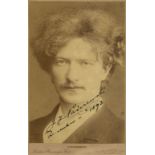 PADEREWSKI I. J.: (1860-1941) Polish Pianist & Composer, Prime Minister of Poland, 1919.