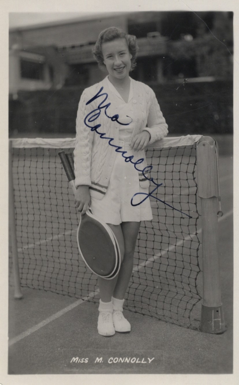 CONNOLLY MAUREEN: (1934-1969) American Tennis Player, Wimbledon Champion 1952, 1953 & 1954.