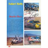 BURNS RICHARD: (1971-2005) British rally