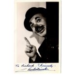 ENTERTAINMENT: Selection of signed postcard photographs and some smaller and larger, most vintage,