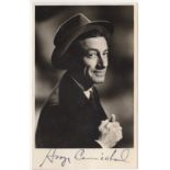 POPULAR MUSIC: Selection of signed postcard photographs, most vintage,