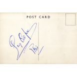 ACTORS: Selection of vintage ink signatures by various film actors,