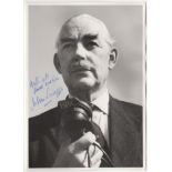 BRITISH TELEVISION & RADIO: Selection of signed postcard photographs and some slightly larger,