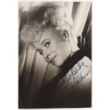 CARRY ON: Small selection of vintage signed postcard photographs and slightly larger (2) by various