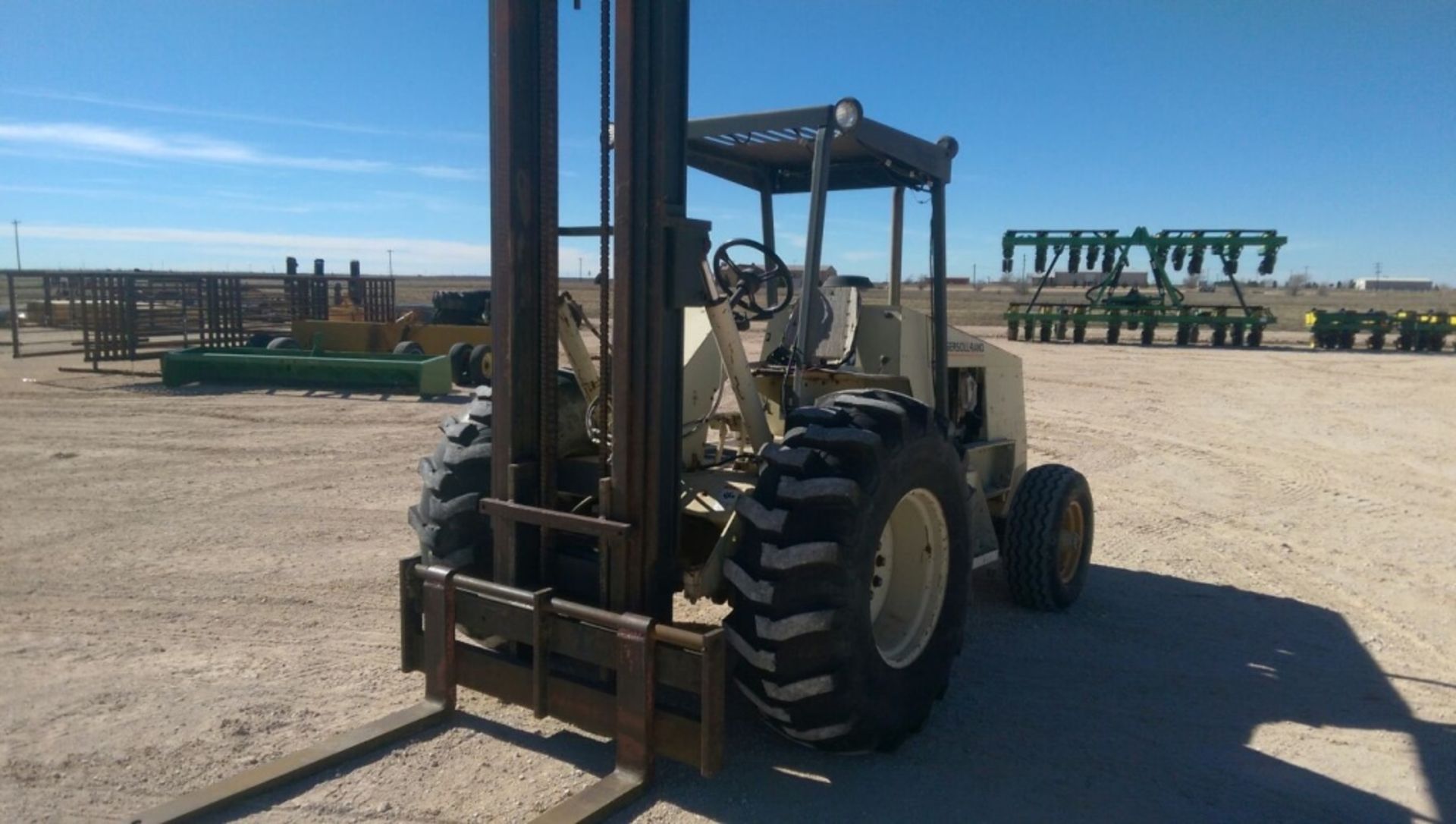 INGERSOLL RAND RT708G FORKLIFT SERIAL: 157157