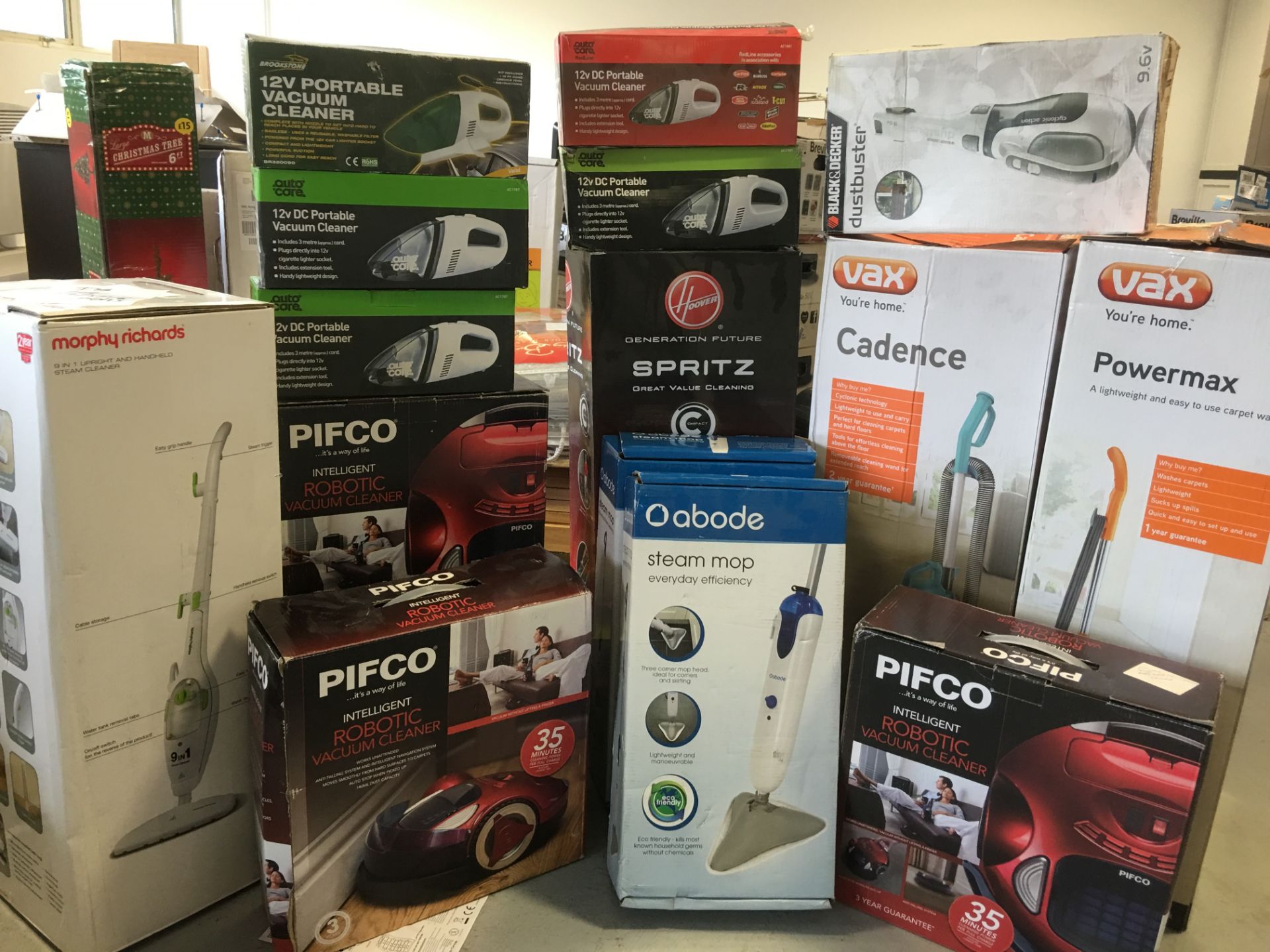 Qty of 16 x Mixed Branded Vacuums