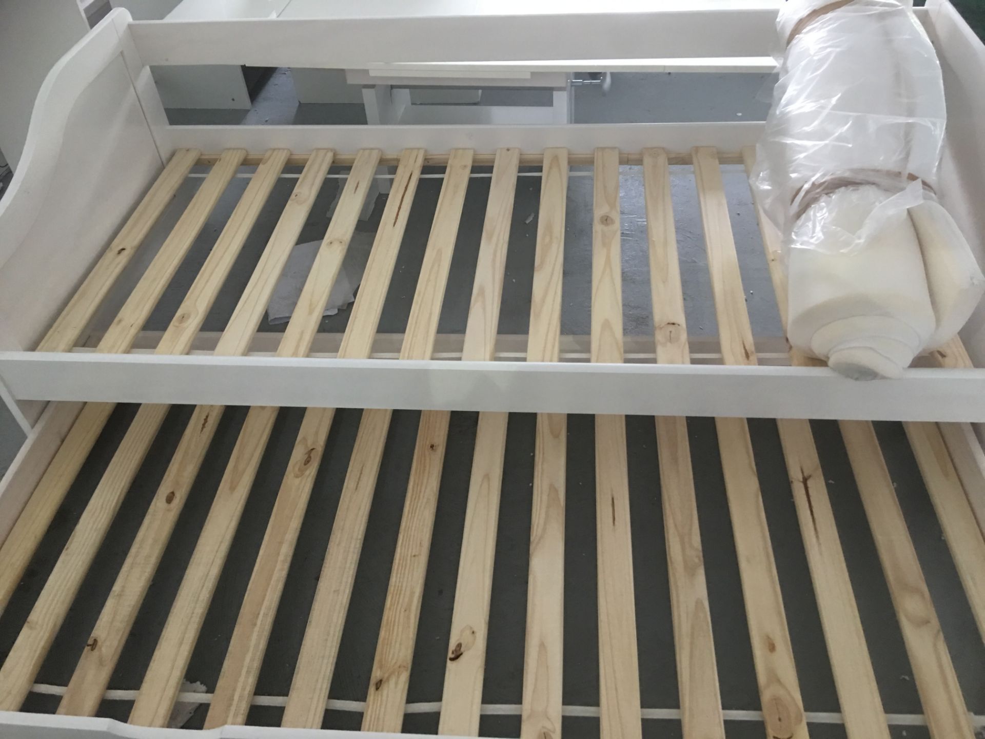 Single Bed with Additional Under Pull Out Bed, 1 Mattress for Pull Out Bed - Image 2 of 3