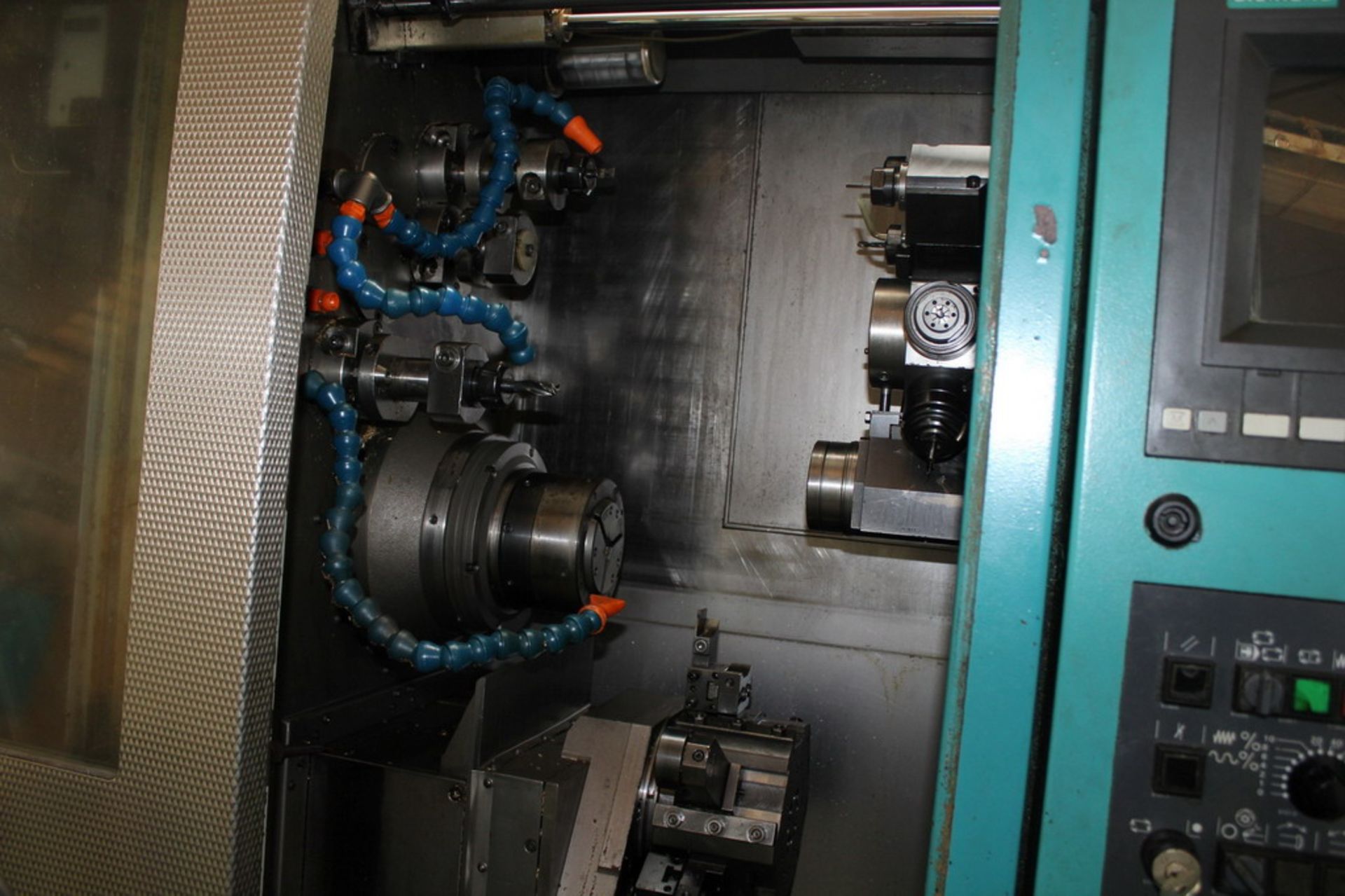 TORNIO CNC INDEX ABC DEL 1995/96 MATR 400343, SIEMENS 840 C, MANDRINO PAS BARRA 60 CON INDEXAGGIO, 1 - Image 2 of 4