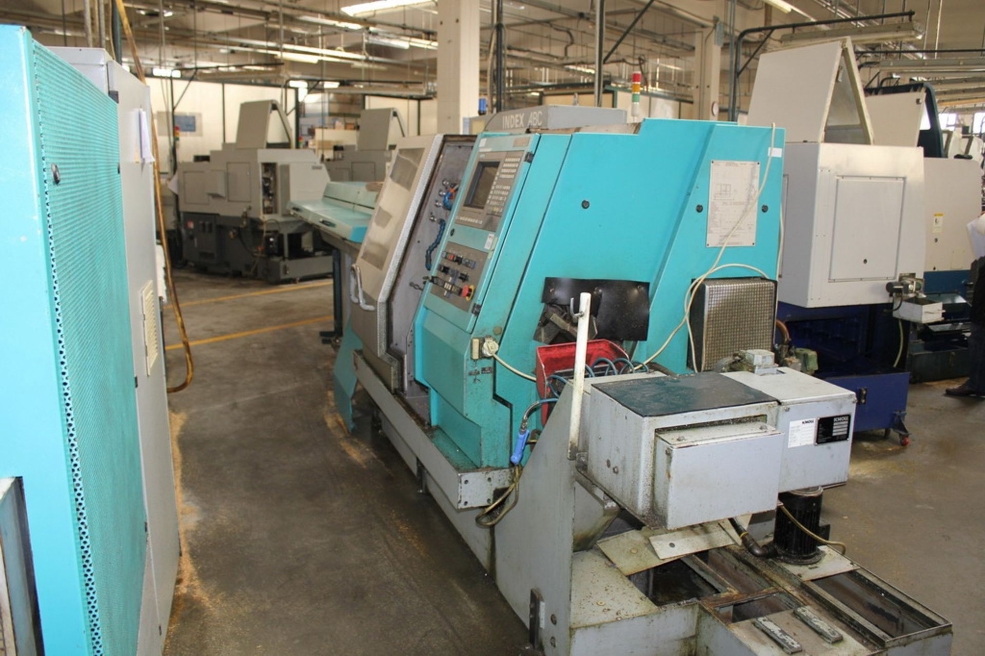 TORNIO CNC INDEX ABC DEL 1995/96 MATR 400343, SIEMENS 840 C, MANDRINO PAS BARRA 60 CON INDEXAGGIO, 1 - Image 4 of 4